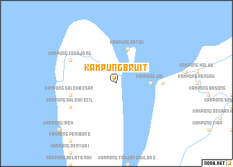 map of Kampung Bruit