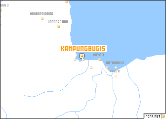 map of Kampung Bugis