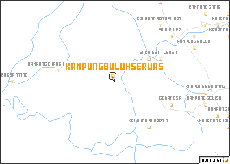 map of Kampung Buluh Seruas