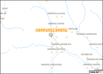 map of Kampung Camang