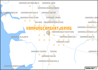 map of Kampung Cangkat Jering