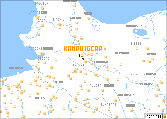 map of Kampungcap