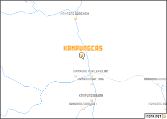 map of Kampung Cas