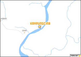 map of Kampungcina