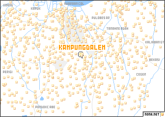 map of Kampungdalem