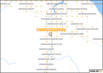 map of Kampung Darau