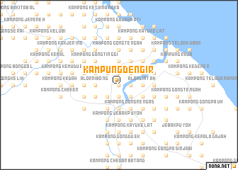 map of Kampung Dengir