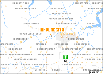 map of Kampung Gita