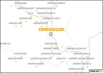 map of Kampung Guai