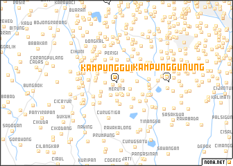 map of Kampunggunung