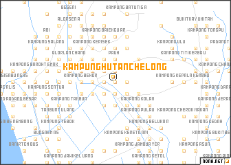 map of Kampung Hutan Chelong