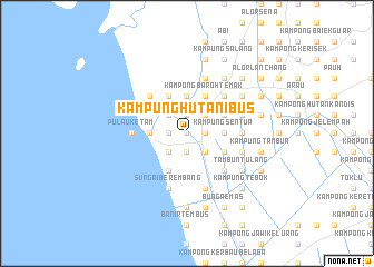 map of Kampung Hutan Ibus