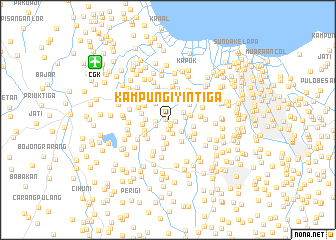 map of Kampungiyintiga