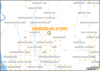 map of Kampung Jelutong