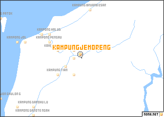 map of Kampung Jemoreng