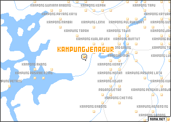 map of Kampung Jenagur