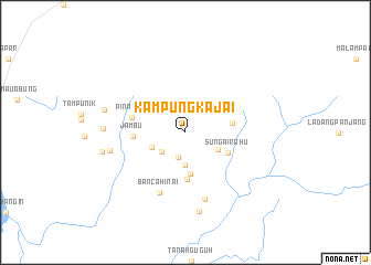 map of Kampungkajai