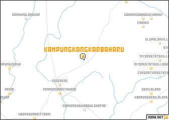 map of Kampung Kang Kar Baharu