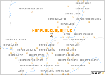 map of Kampung Kuala Atuk