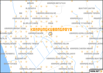 map of Kampung Kubang Paya