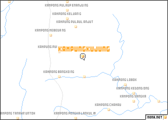 map of Kampung Kujung