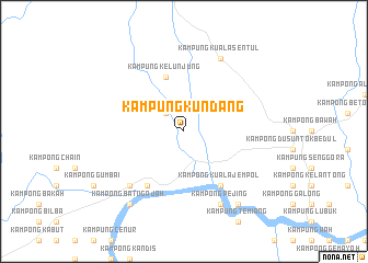 map of Kampung Kundang