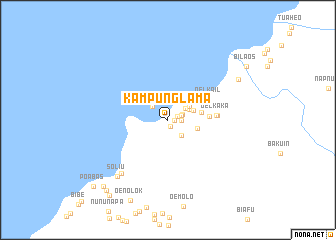 map of Kampunglama