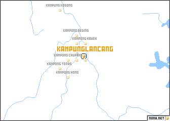 map of Kampung Lancang