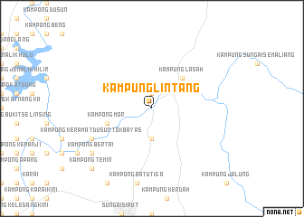 map of Kampung Lintang