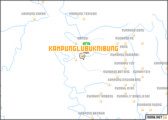 map of Kampung Lubuk Nibung