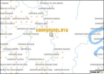 map of Kampung Melayu