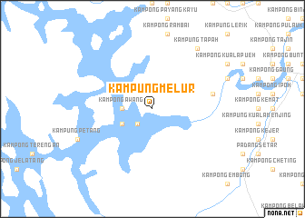 map of Kampung Melur