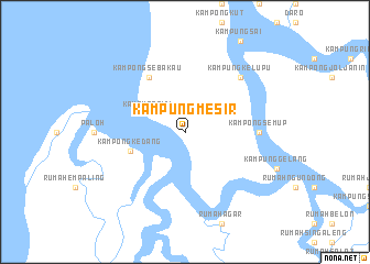 map of Kampung Mesir