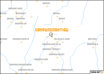 map of Kampung Nam Tiau