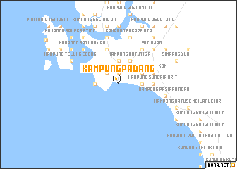 map of Kampung Padang