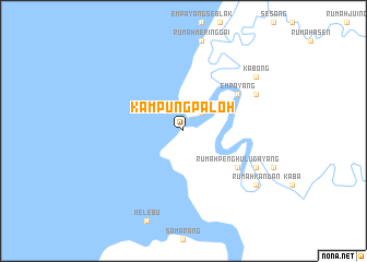 map of Kampung Paloh