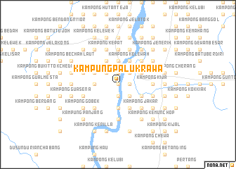 map of Kampung Paluk Rawa