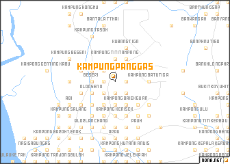 map of Kampung Panggas