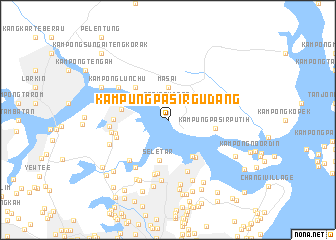 map of Kampung Pasir Gudang