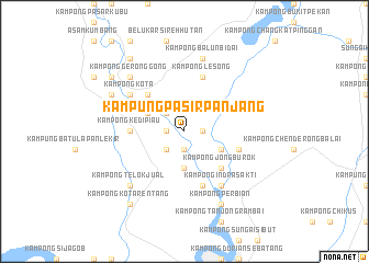 map of Kampung Pasir Panjang