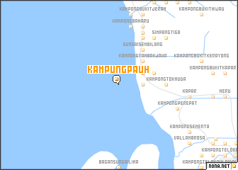 map of Kampung Pauh