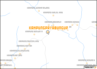 map of Kampung Paya Bungur