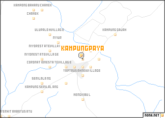 map of Kampung Paya