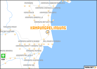 map of Kampung Pelindung