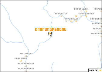 map of Kampung Pengau