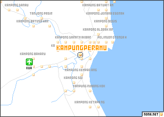 map of Kampung Peramu