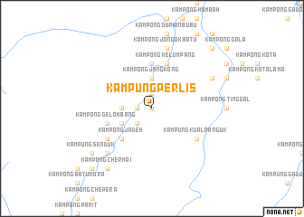 map of Kampung Perlis