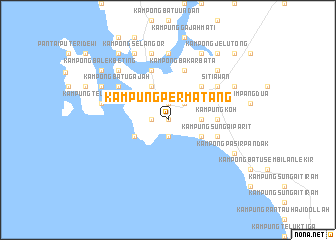 map of Kampung Permatang