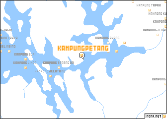 map of Kampung Petang