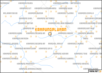 map of Kampung Pluman